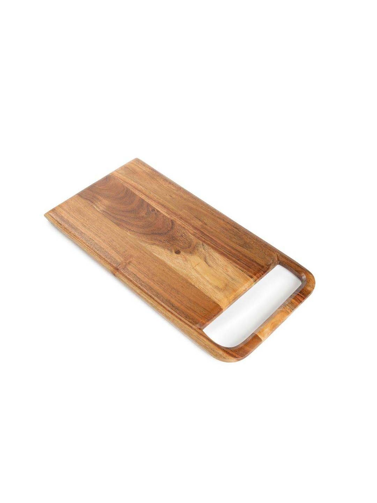 Crayton Beige & Brown Bamboo Chopping Board - Set of 1