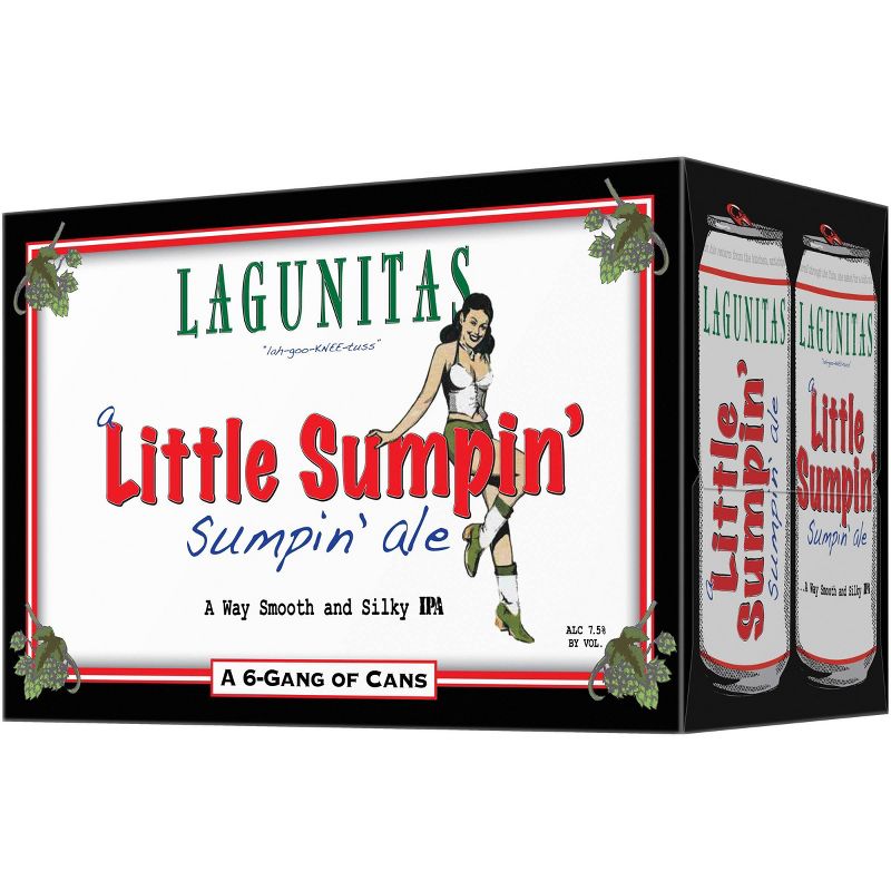 Lagunitas Little Sumpin' Sumpin' Ale Beer - 6pk/12 fl oz Cans