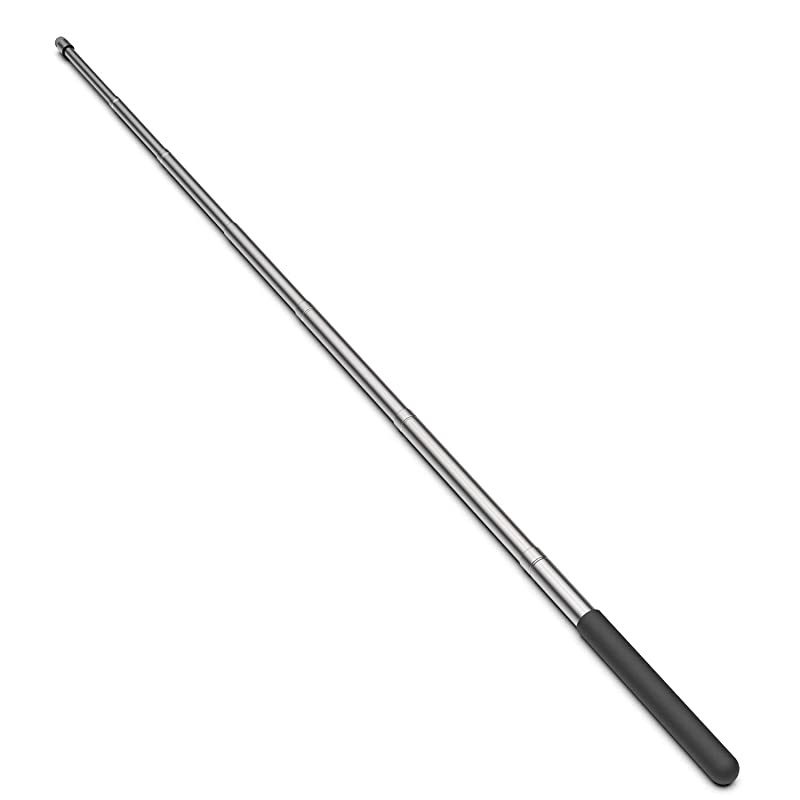 Teacher Pointer Teaching Pointer Expandable whiteboard Pointer with capacitive Screen Handwriting Function Teacher Coach Presenter Pointer Extended to 39 inches Black