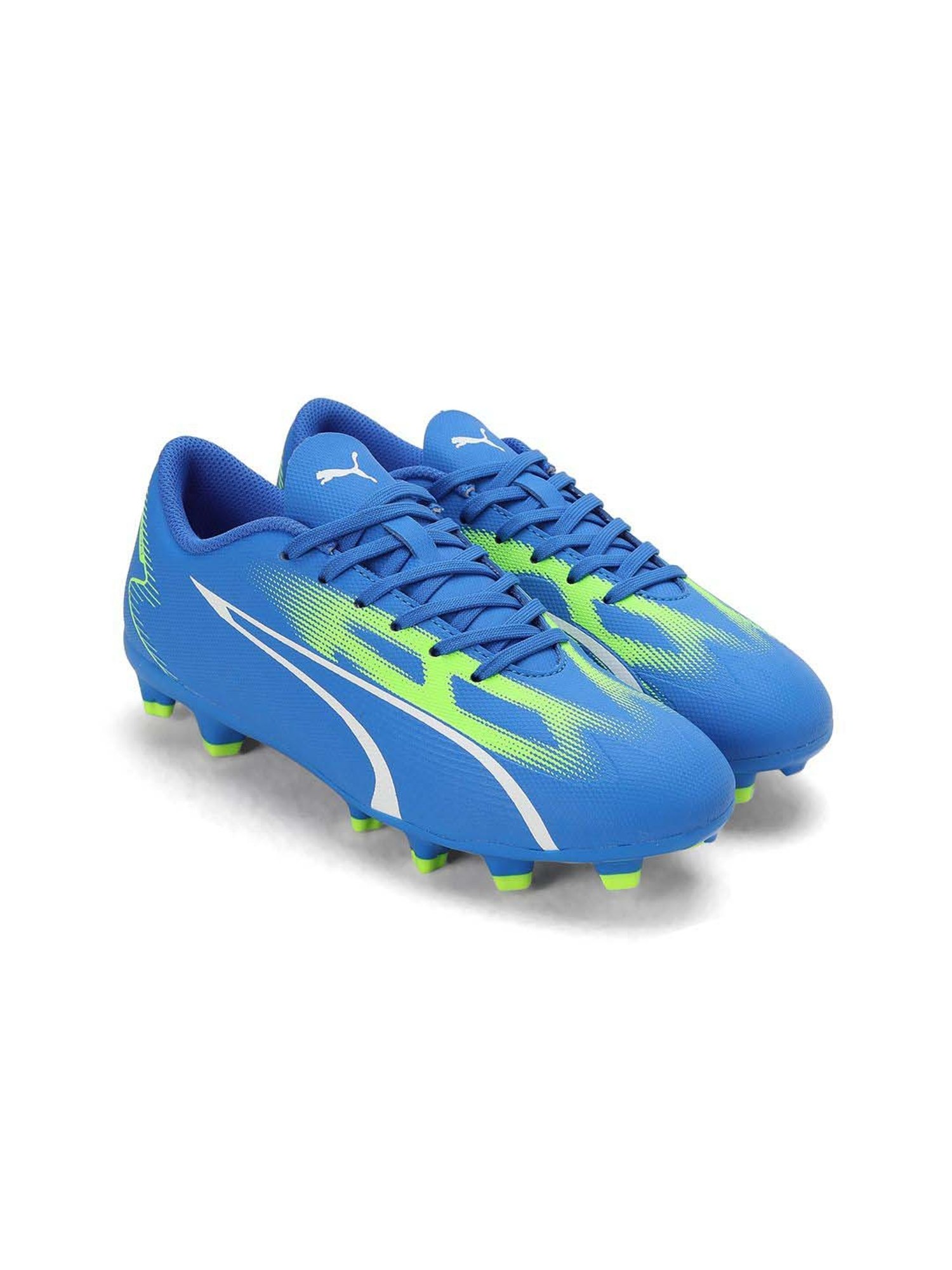 Puma Kids ULTRA PLAY FG/AG Jr Ultra Blue & White Football Shoes
