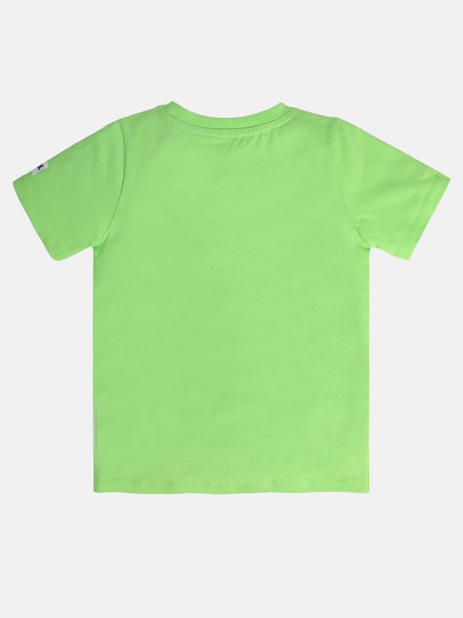 MINIKLUB Kids Green Printed T-Shirt