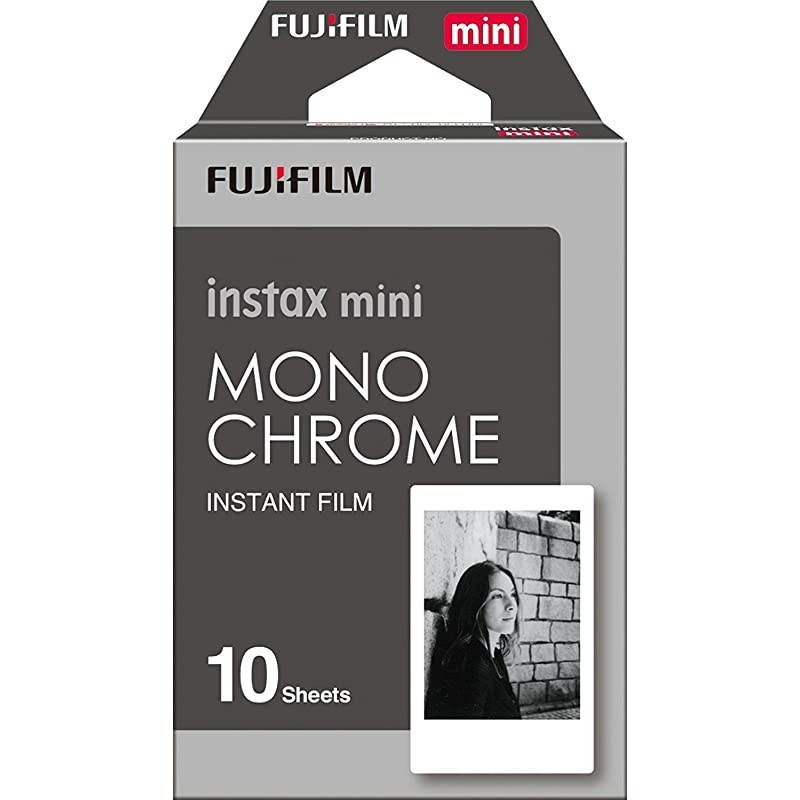 Instax Mini Instant Film 8SET Monochrome + Black + Sky Blue + Single + Candy Pop + Stained Glass + Stripe + Rainbow + Sticker for Mini 90 8 70 7s 50s 25 300 Camera SP1 Printer