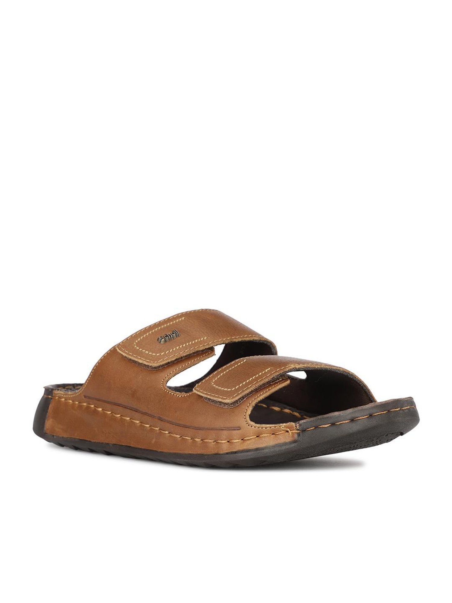 Scholl by Bata Men's THEO Tan Casual Sandals