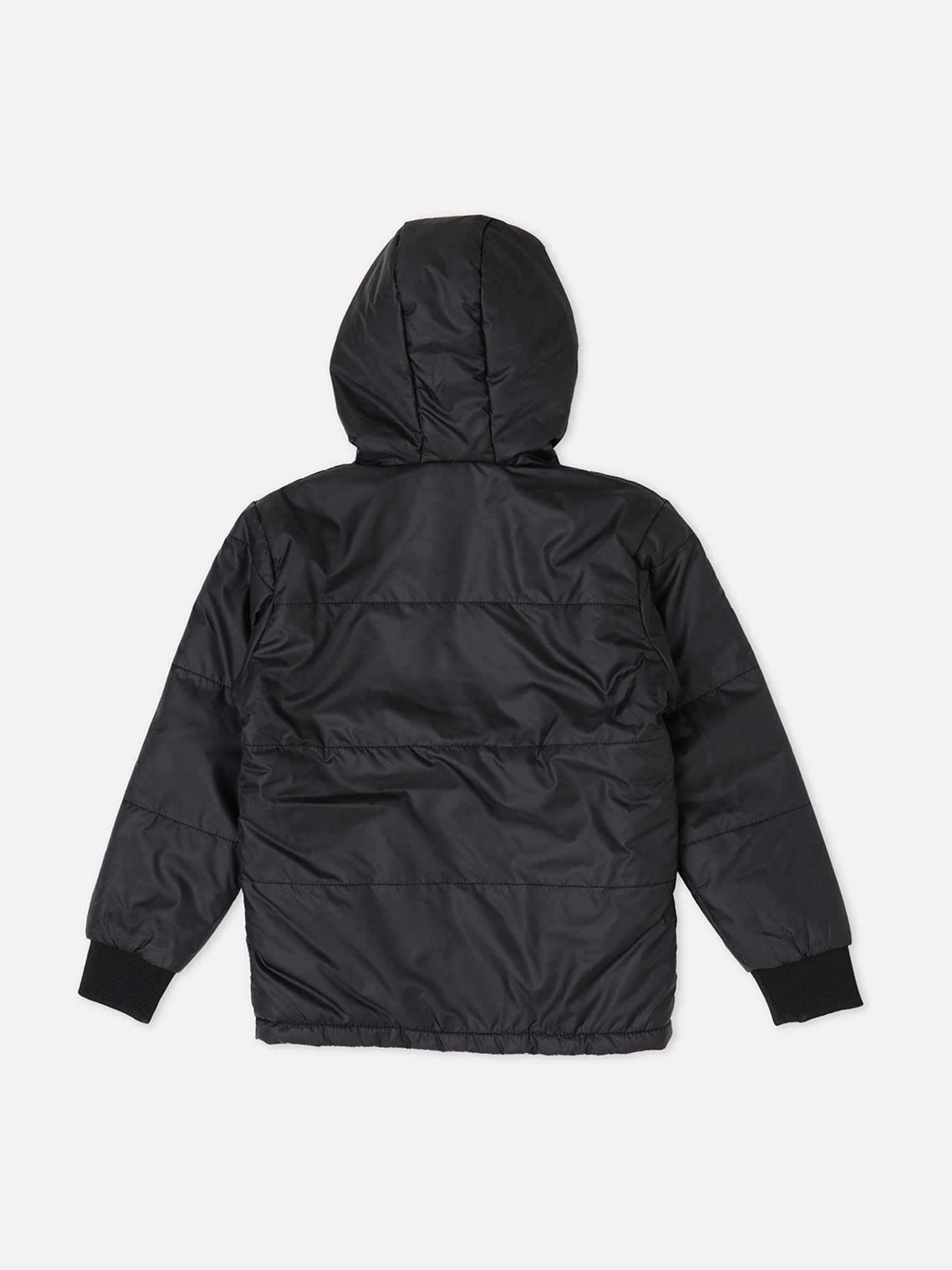 Pepe Jeans Kids Black Printed Jacket