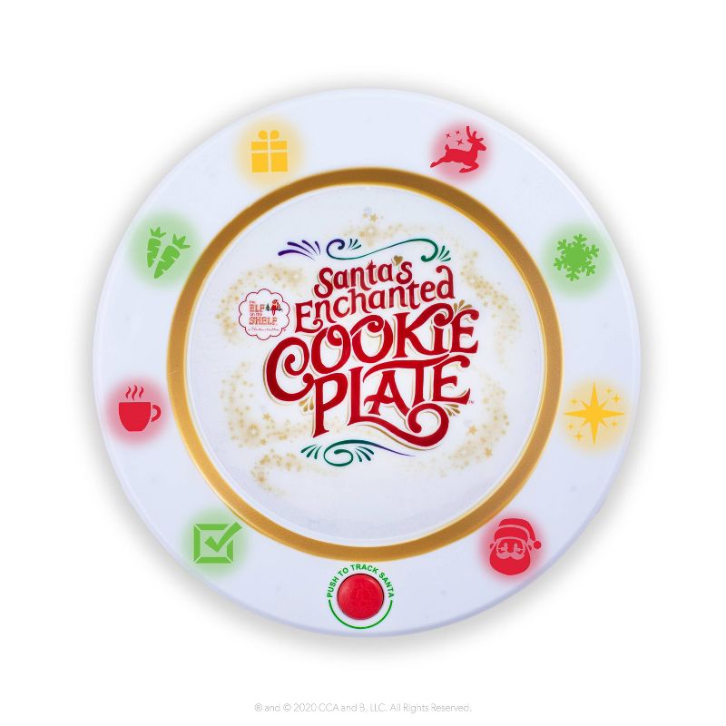 Santa's Enchanted Cookie Plate