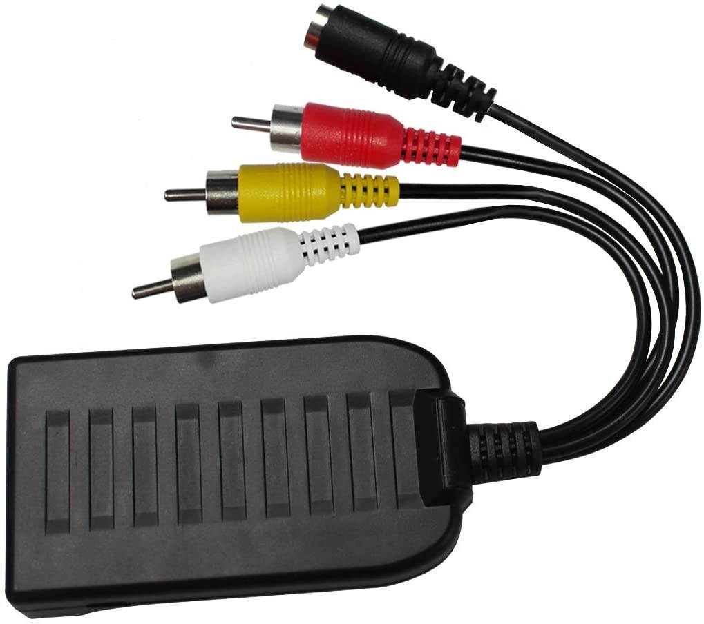 HDMI to Male AV RCA CVBS Female S Video Composite 1080p Audio Video Converter with AV/S Video Cable for HDTV STB Projector