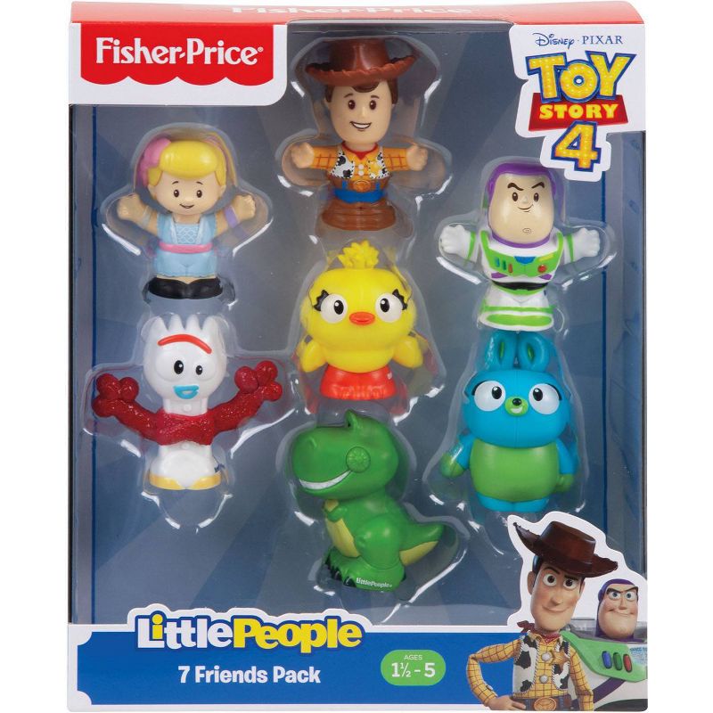 Fisher-Price Little People Disney Pixar Toy Story 4 Friends 7pk