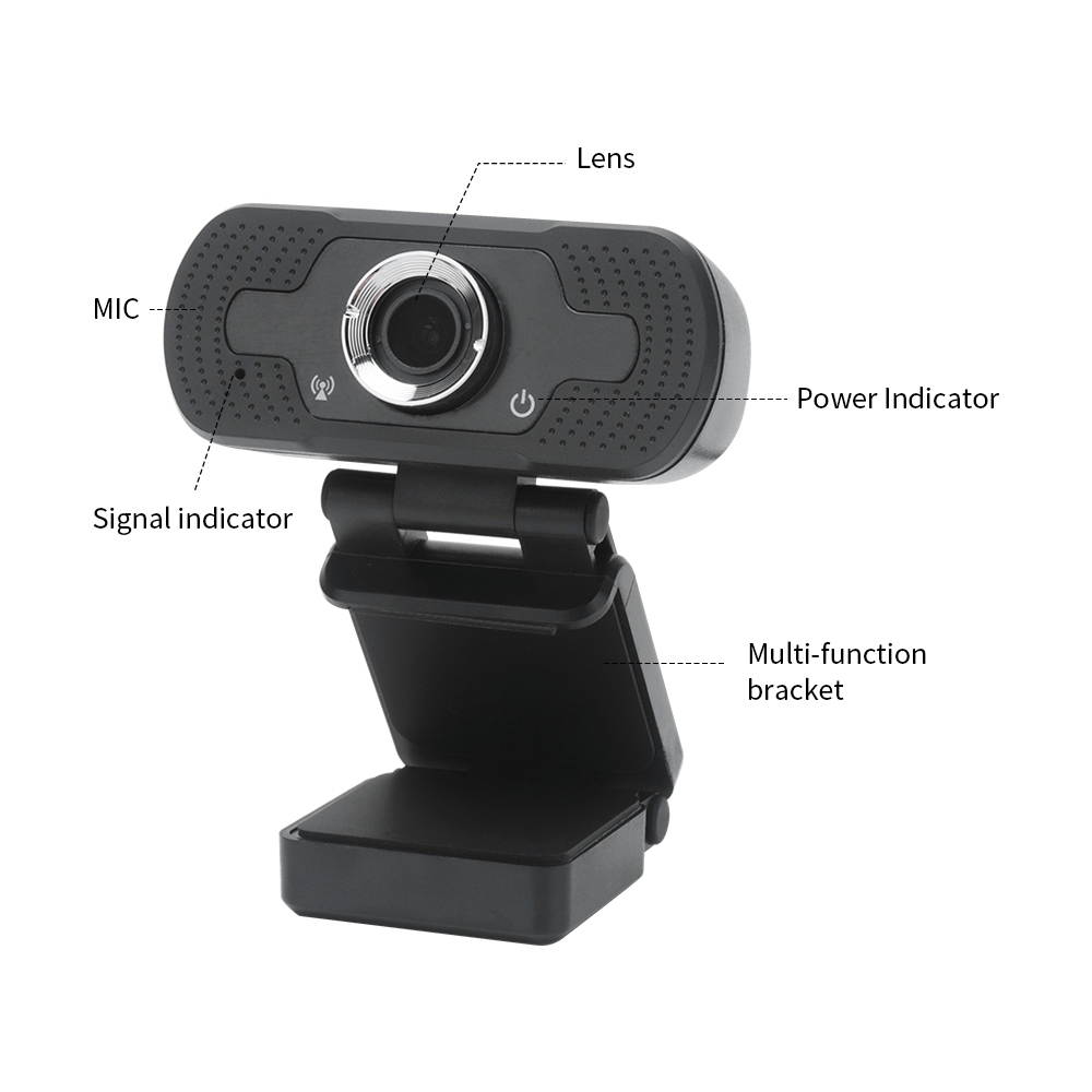 HD-F18 1080P Multi-function HD Camera WebCam with Microphone