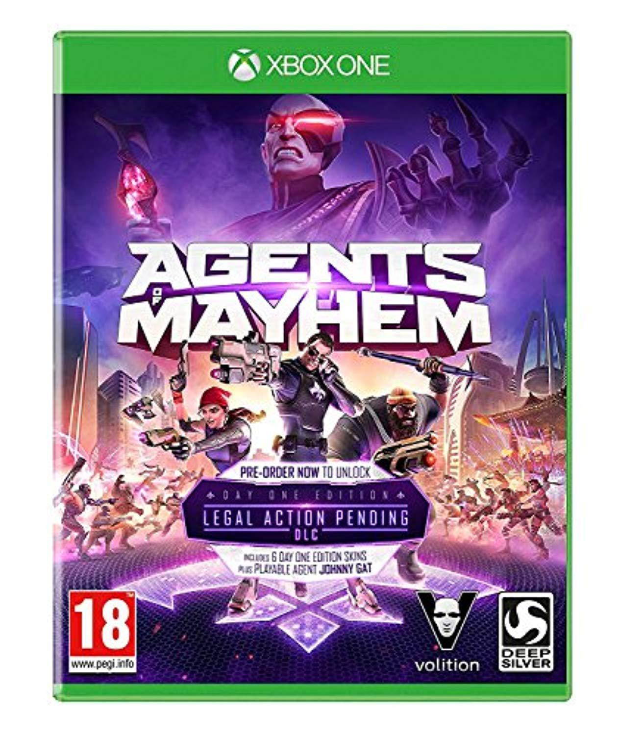 agents of mayhem: day one edition (xbox one) uk import region free