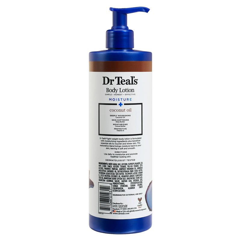 Dr Teal's Nourishing Coconut Oil Body Lotion - 18 fl oz