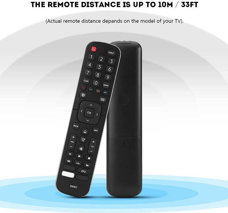 Universal Remote Control EN2B27 for Hisense TV, Remote Control Replacement for Hisense 40K321UW 58K700UWD 65K720UWG Smart TV Title