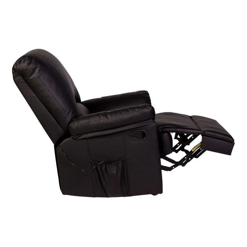 Reynolds Massage Recliner Black - Relaxzen