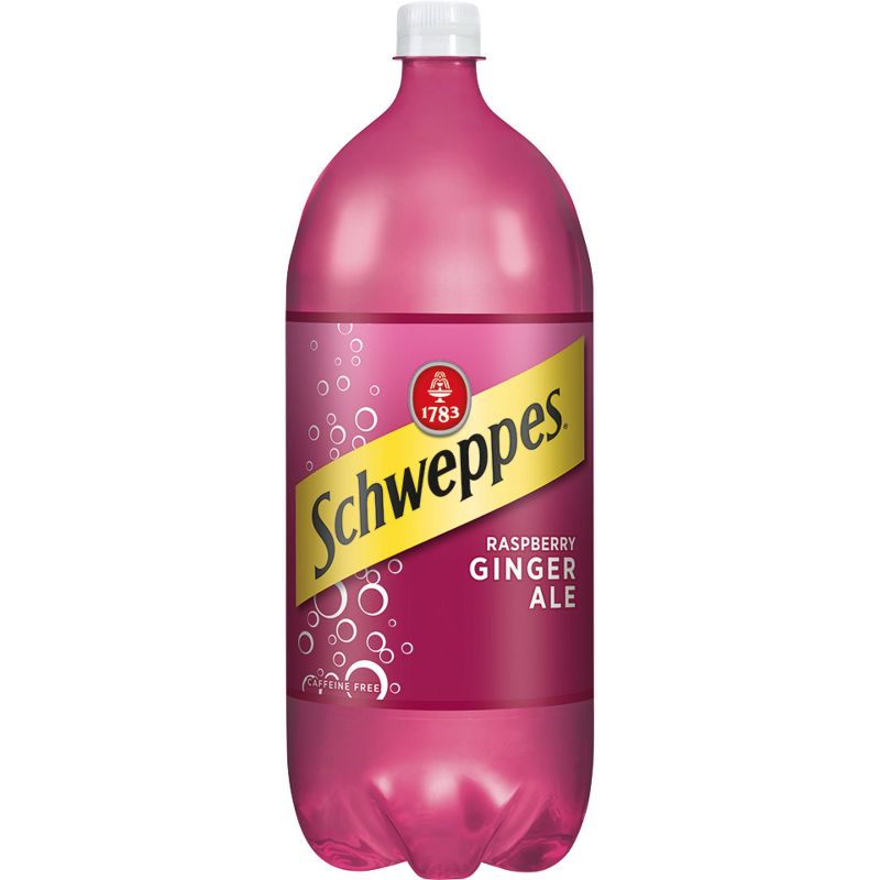 Schweppes Raspberry Ginger Ale - 2 L Bottle