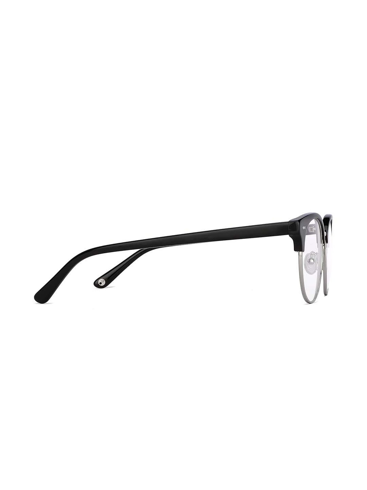 John Jacobs JJ E13771 Black Full Rim Clubmaster Frame