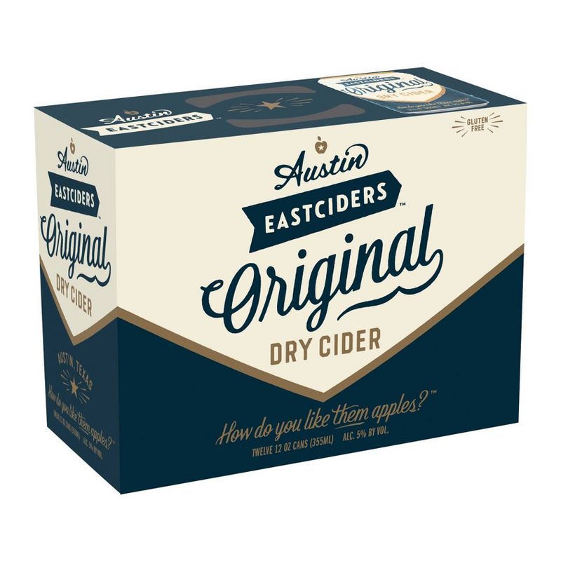 Austin Eastciders Rosé Dry Cider - 6pk/12 fl oz Cans