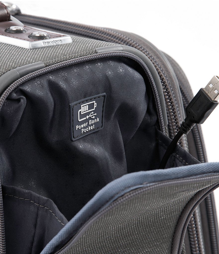 Travelpro Platinum Elite 20#double; Expandable Business Plus Carry-On Spinner