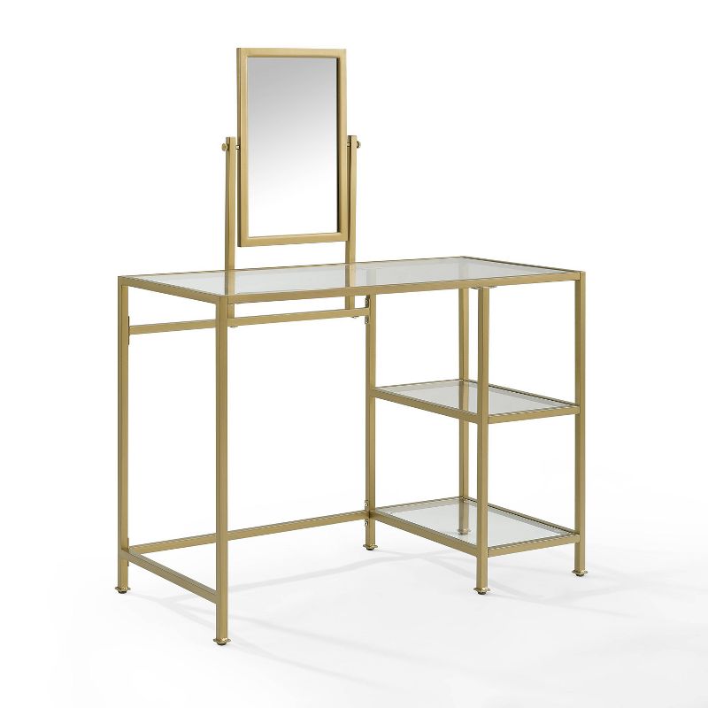 Canton Vanity Set Brown/Red - HOMES: Inside + Out