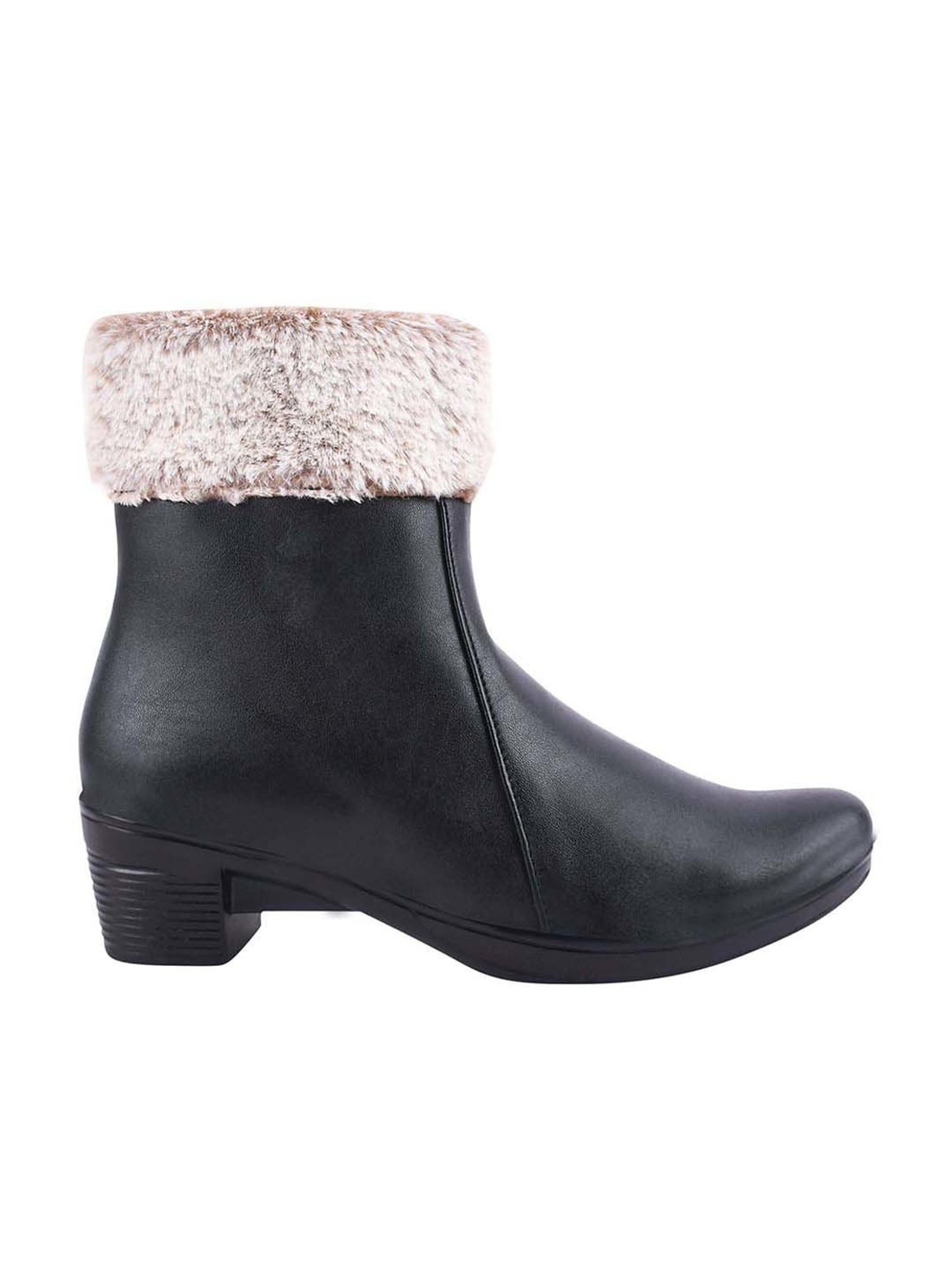 Shoetopia Kids Black Casual Boots