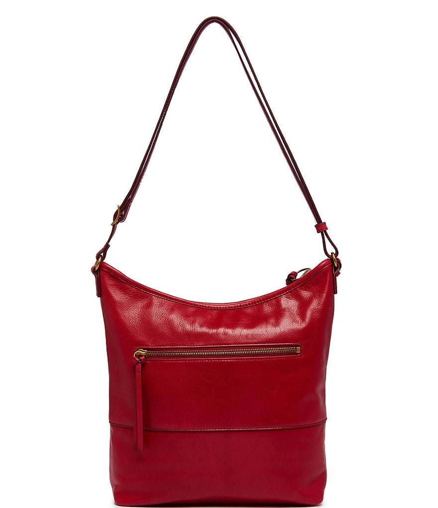 Margot Chester Leather Hobo Crossbody Bag