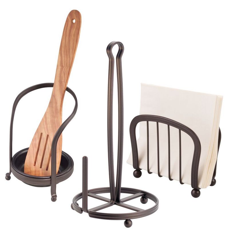 Juvale Rustic Wooden Napkin Holder for Tables (7.5 x 7.5 In)