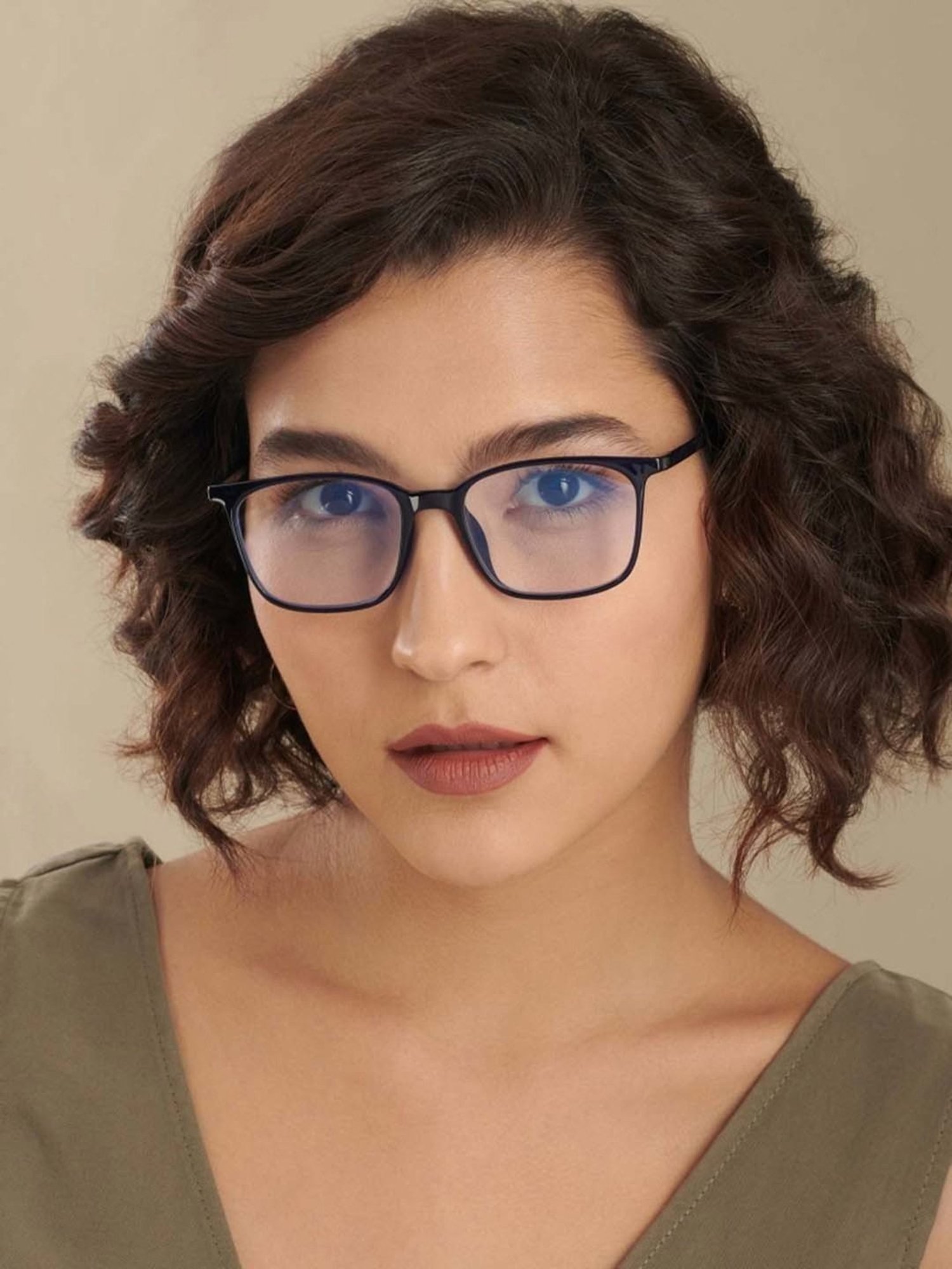 Lenskart Blu LB E13526 Blue Full Rim Square Computer Glasses