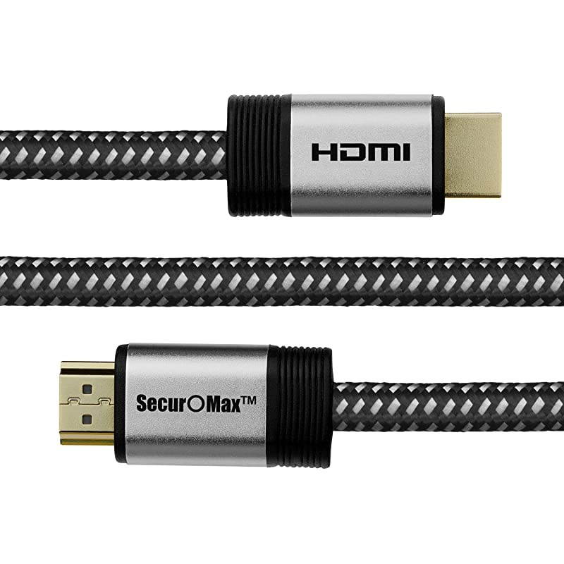 Cable 4K 60Hz HDCP 22 HDR 18Gbps with Braided Cord 10 Feet