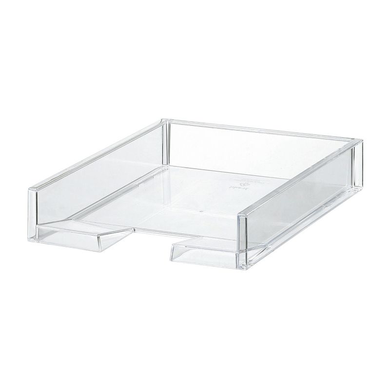 Like-It MX-18 Versatile Clear Easy Access Polystyrene Customizable Home Storage Solution Organizer (2 Pack)