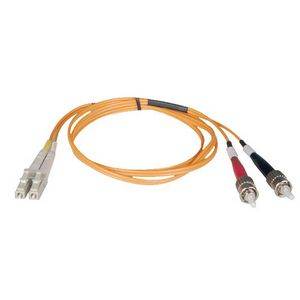Fiber Optic Cable LC-LC 9/125 Duplex Single-Mode Fiber Cable Yellow 5 meters