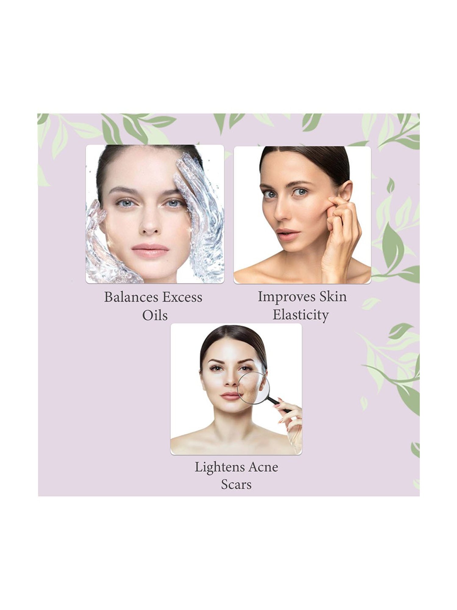 Glamveda Glycolic and Salicylic Acid Anti Acne Facial Kit