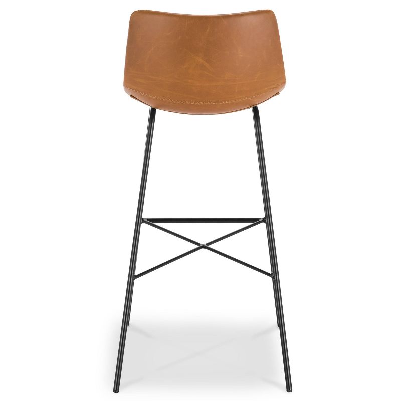 Set of 2 29" Phillip Barstools Tan - Poly & Bark