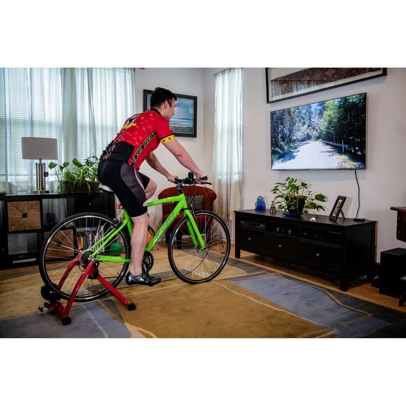 Bell Motivator 2.0 Magnetic Resistance Bicycle Trainer – Red