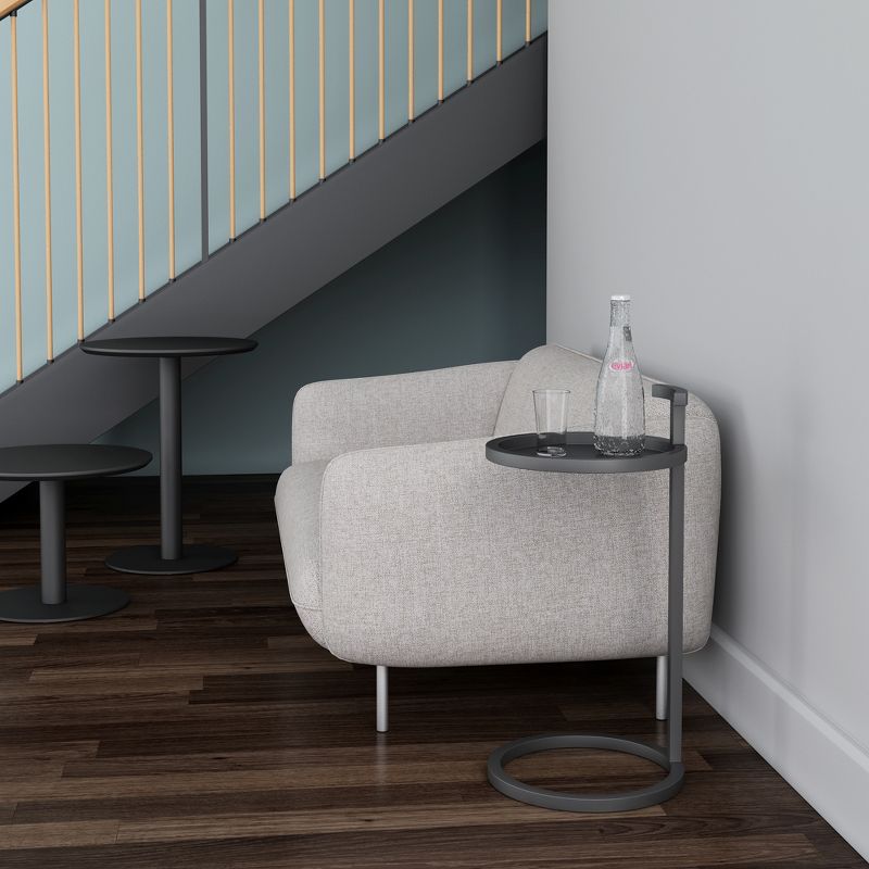 Katrine Camden Side Table Black Gold - Jamesdar