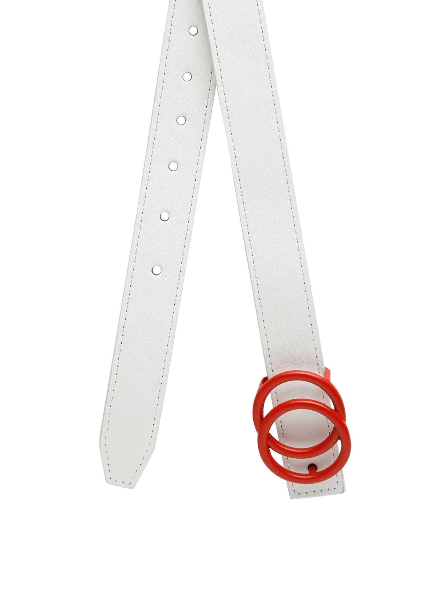 Apsis White Waist Belt for Women