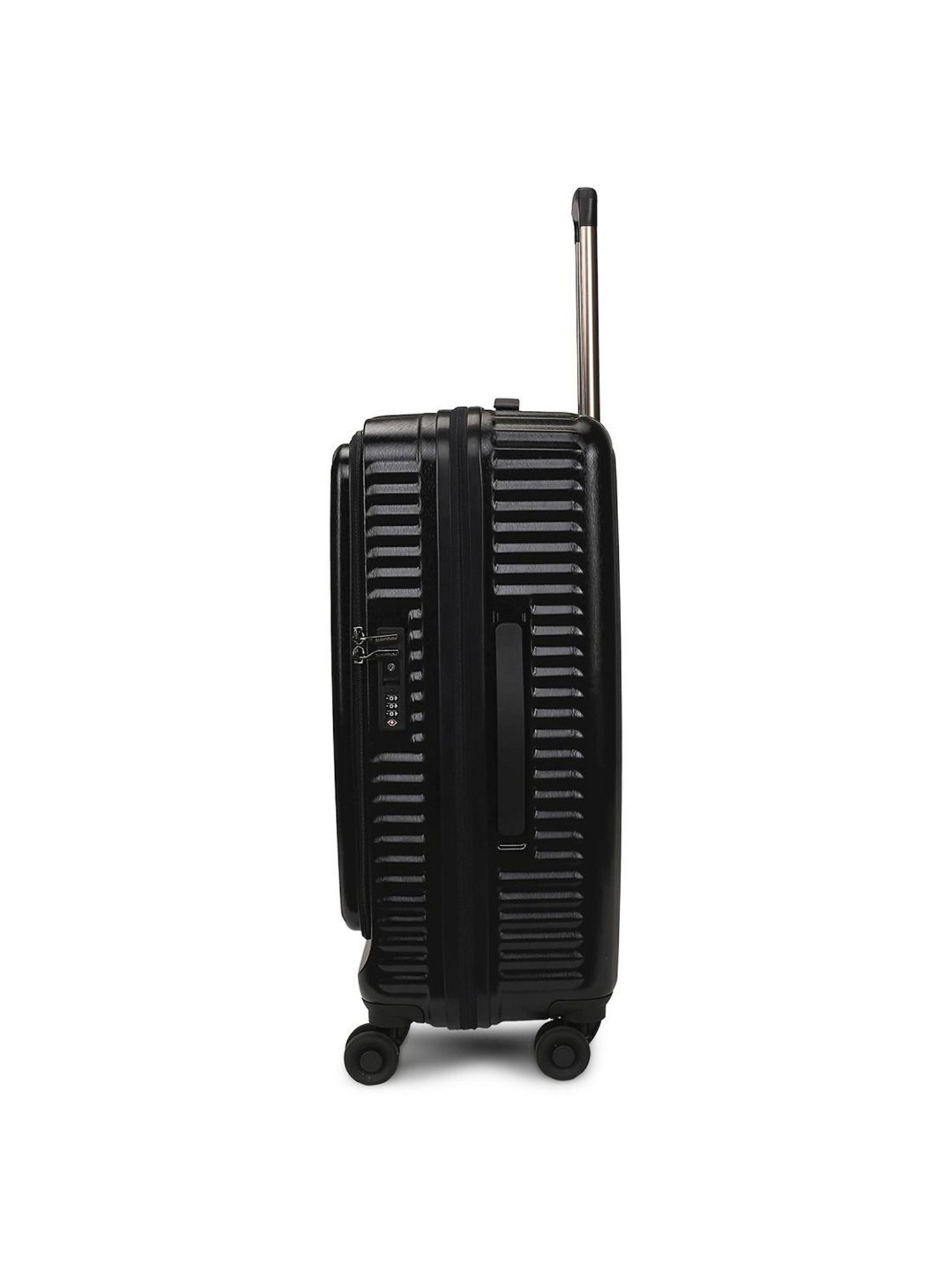 Perquisite Y2K Luxe Range Black Hard 24" Medium Luggage