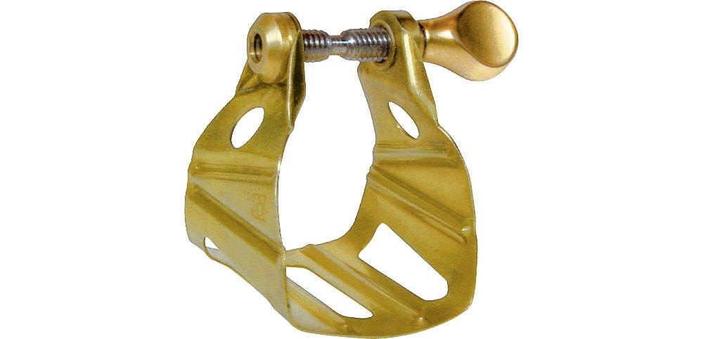 BG Lacquered Metal Jazz Saxophone Ligature Tenor