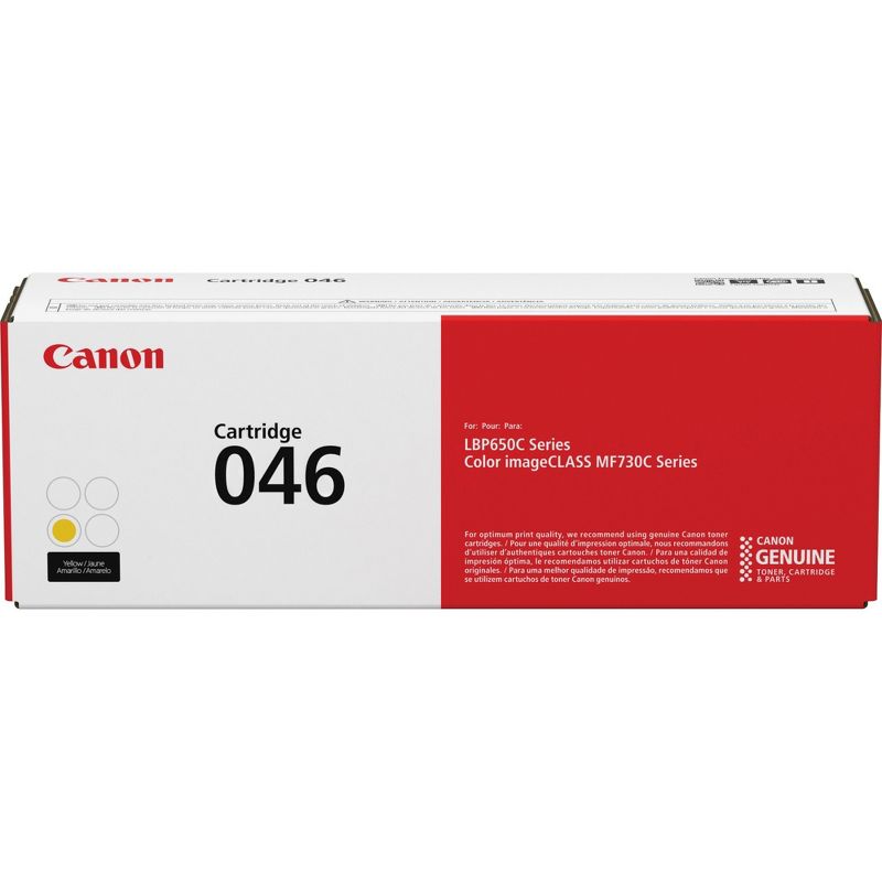 Canon Toner Cartridge 046 f/iC MF730 2300 Pg Std Yield YW CRTDG046Y