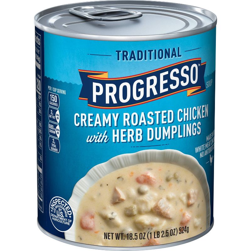 Progresso Traditional Roasted Chicken with Herb Dumpling Soup 18.5oz