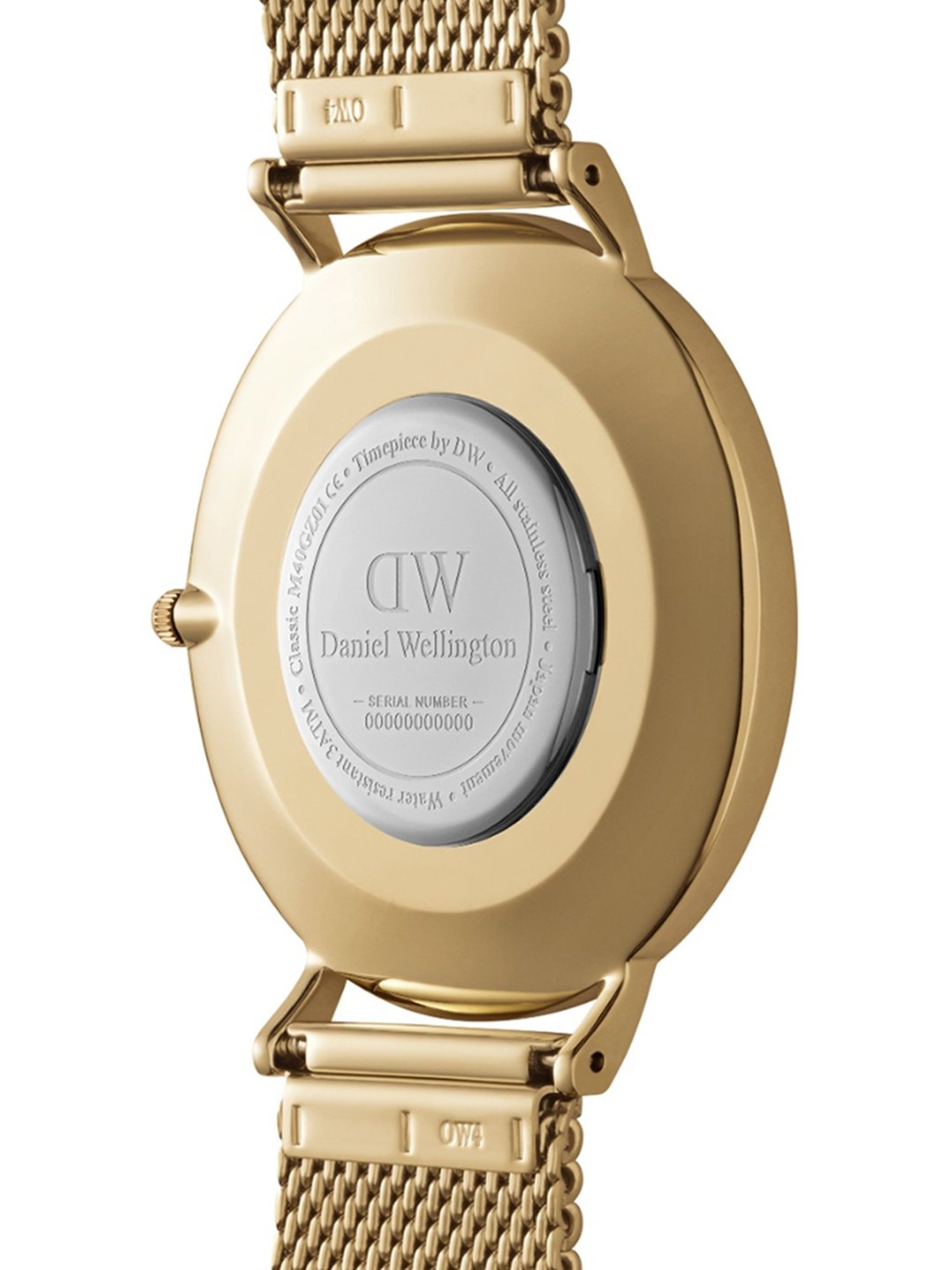 Daniel Wellington Classic Men Black Round Dial Analog Watch - DW00100631K