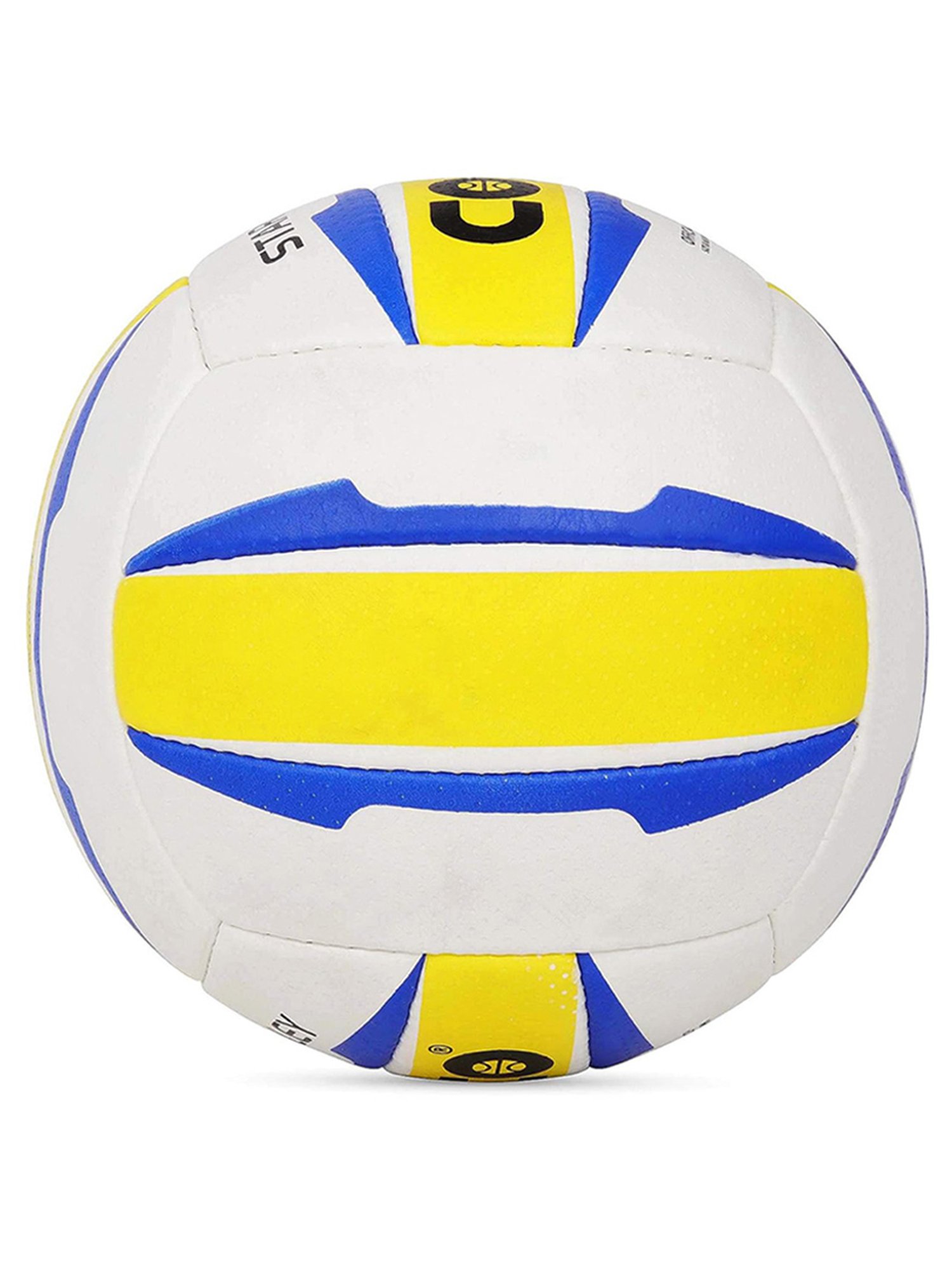 Cosco Leather Star Volleyball (Multicolor) Size - 4