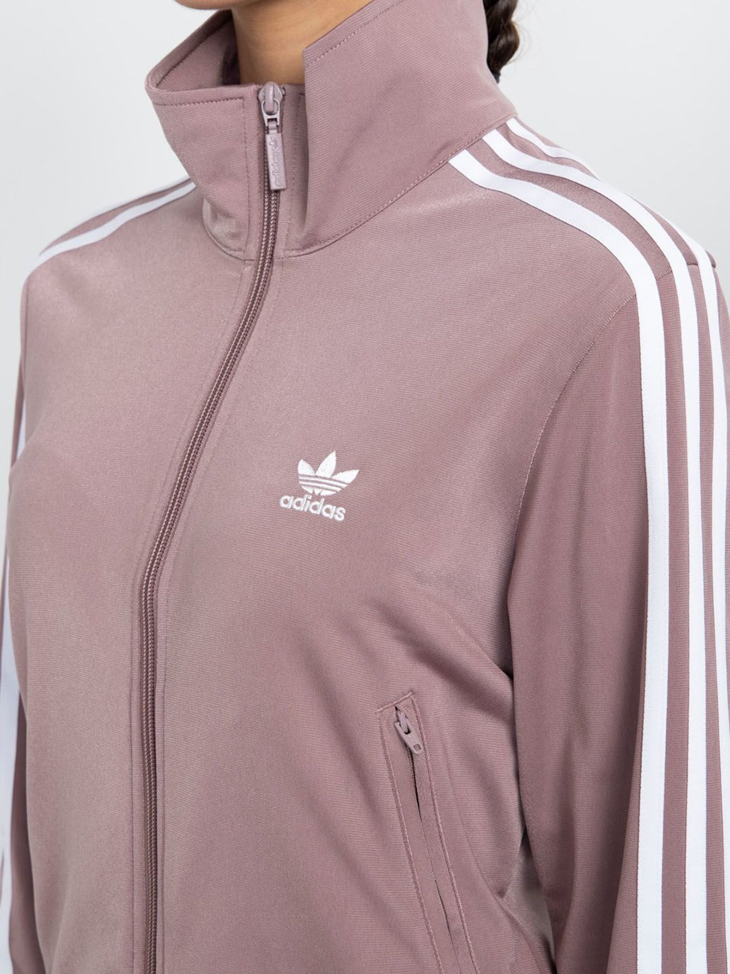 Adidas Originals Brown Striped Jacket