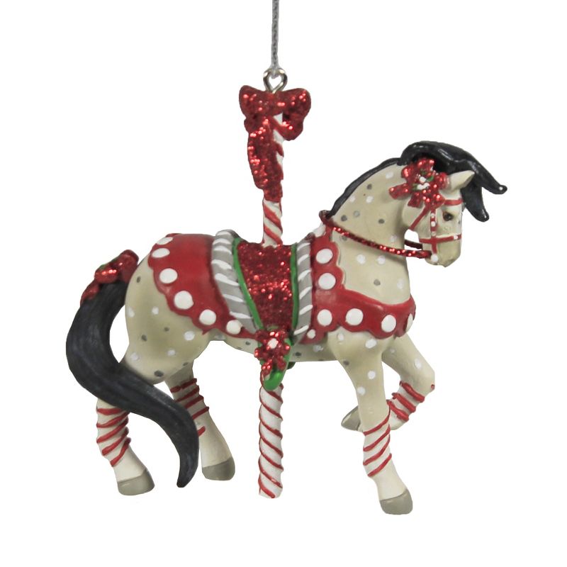 Trail Of Painted Ponies 2.75" Peppermint Sticks Ornament Christmas  -  Tree Ornaments