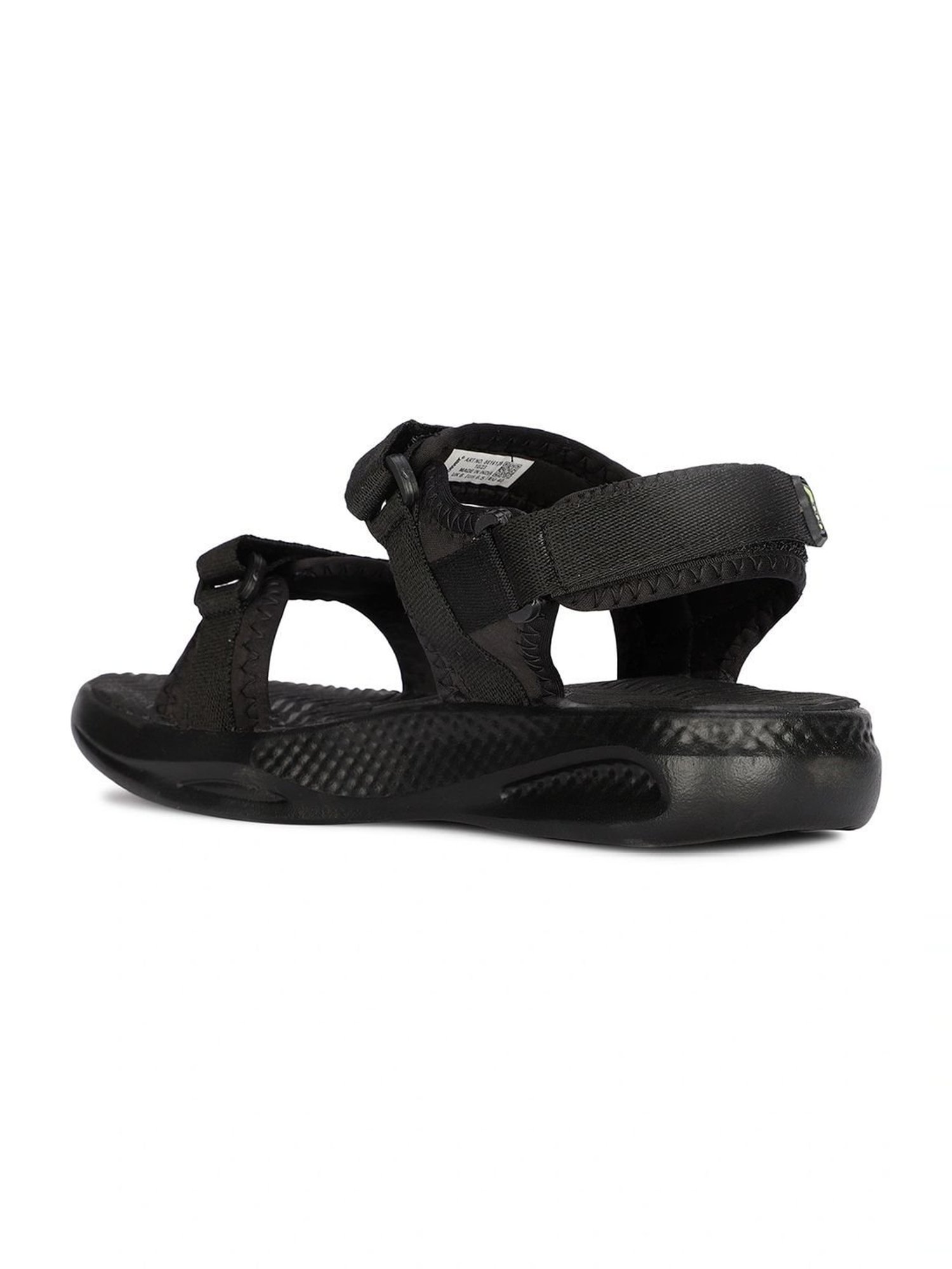 Power by Bata Men's DD Black Floater Sandals