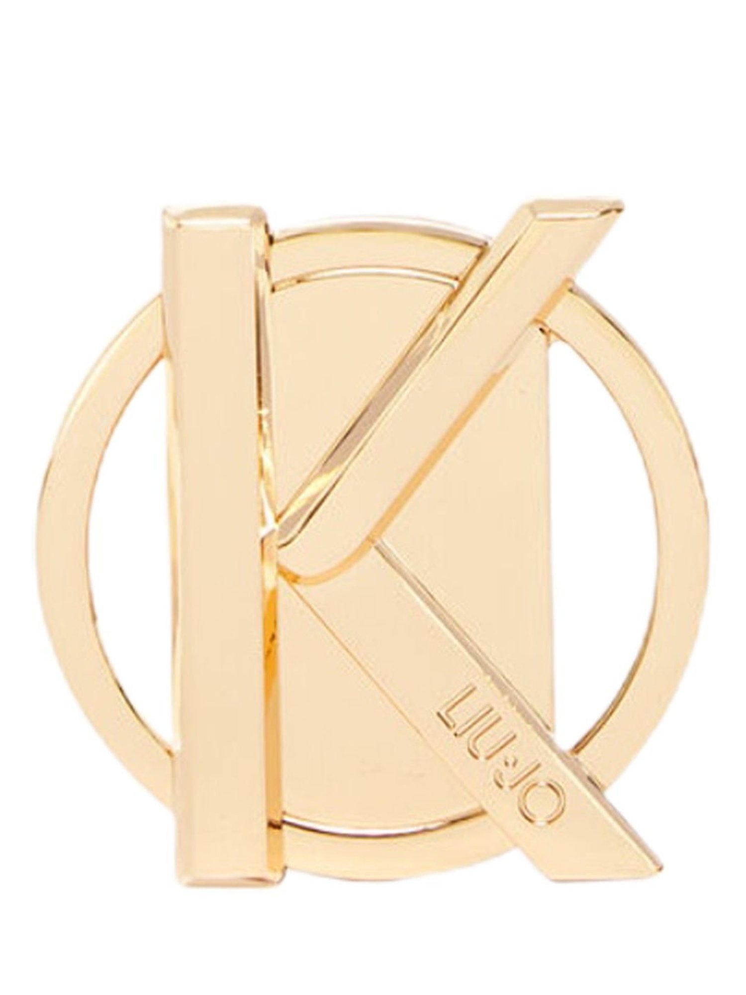 LIU JO Rose Gold Letter K Metal Plate