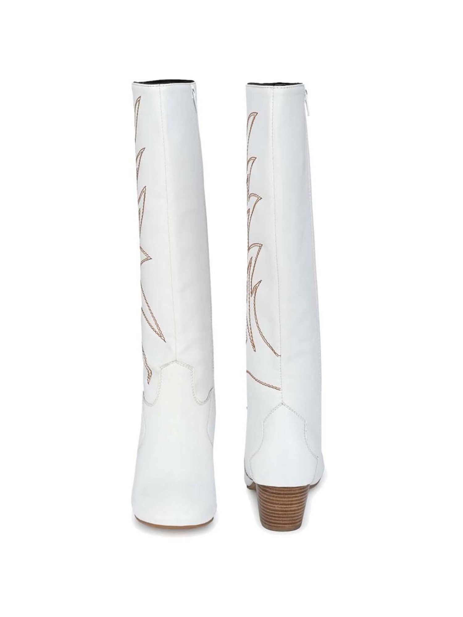 Delize Women's White Casual Booties