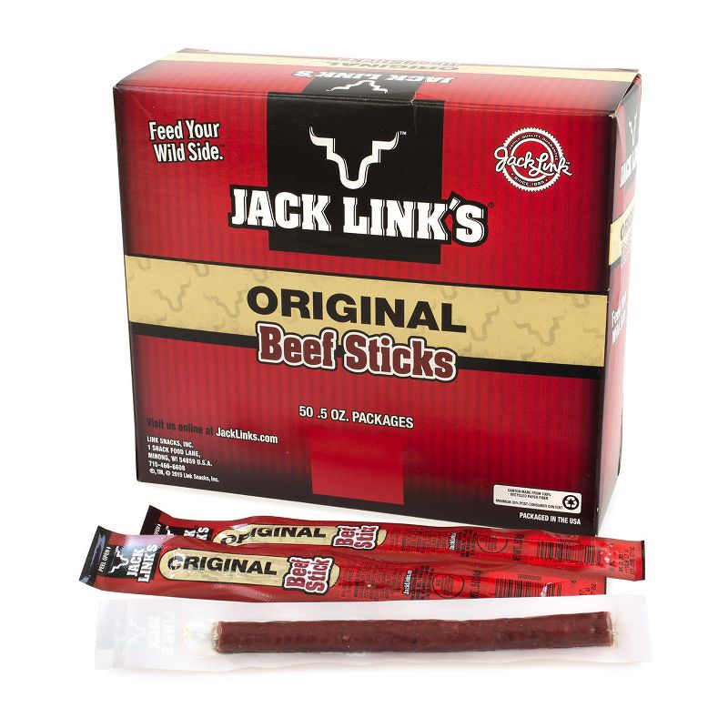 Jack Link's Original Beef Sticks - 25oz/50ct