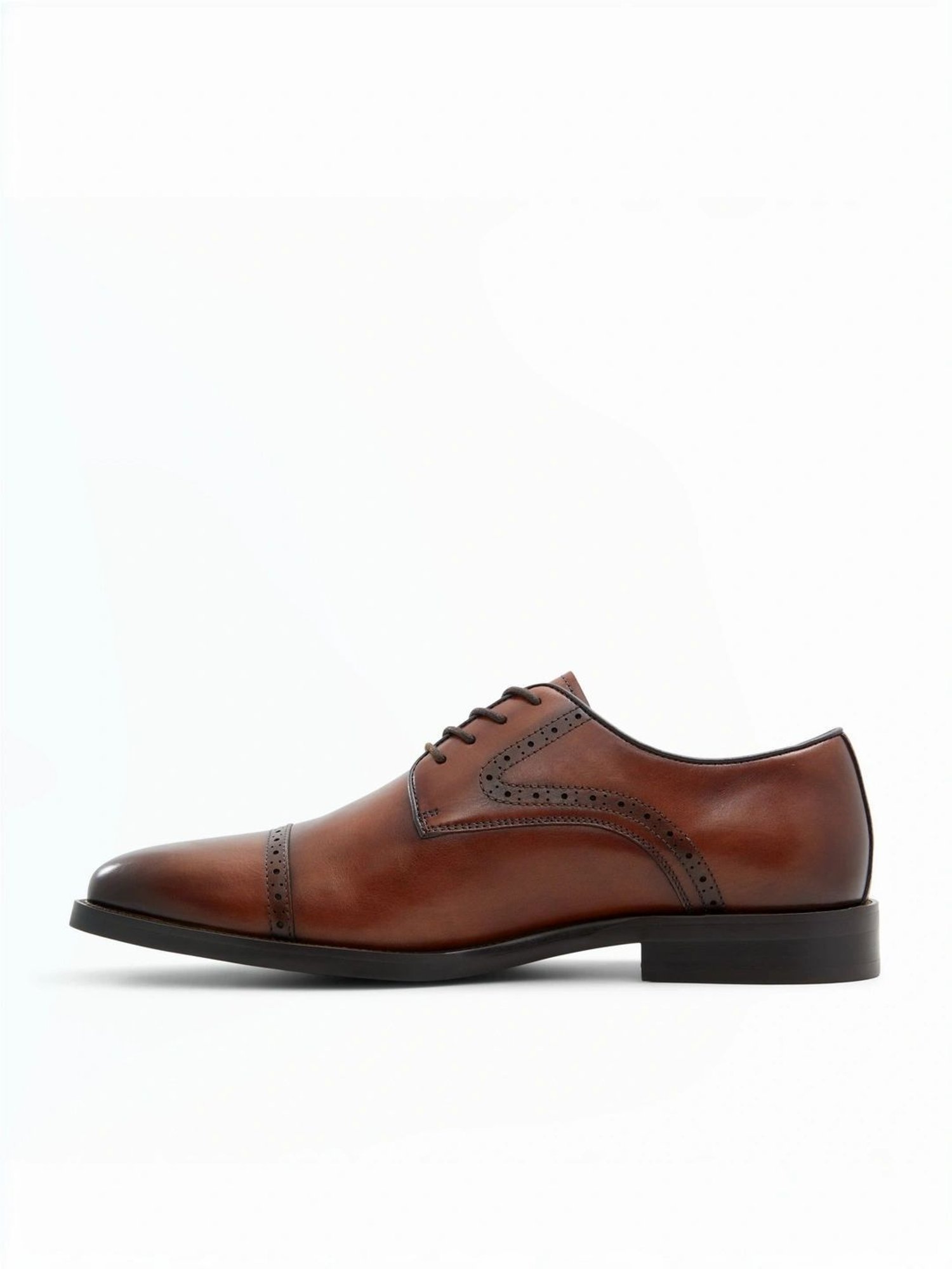 Aldo Men's Cognac Brogue Shoes