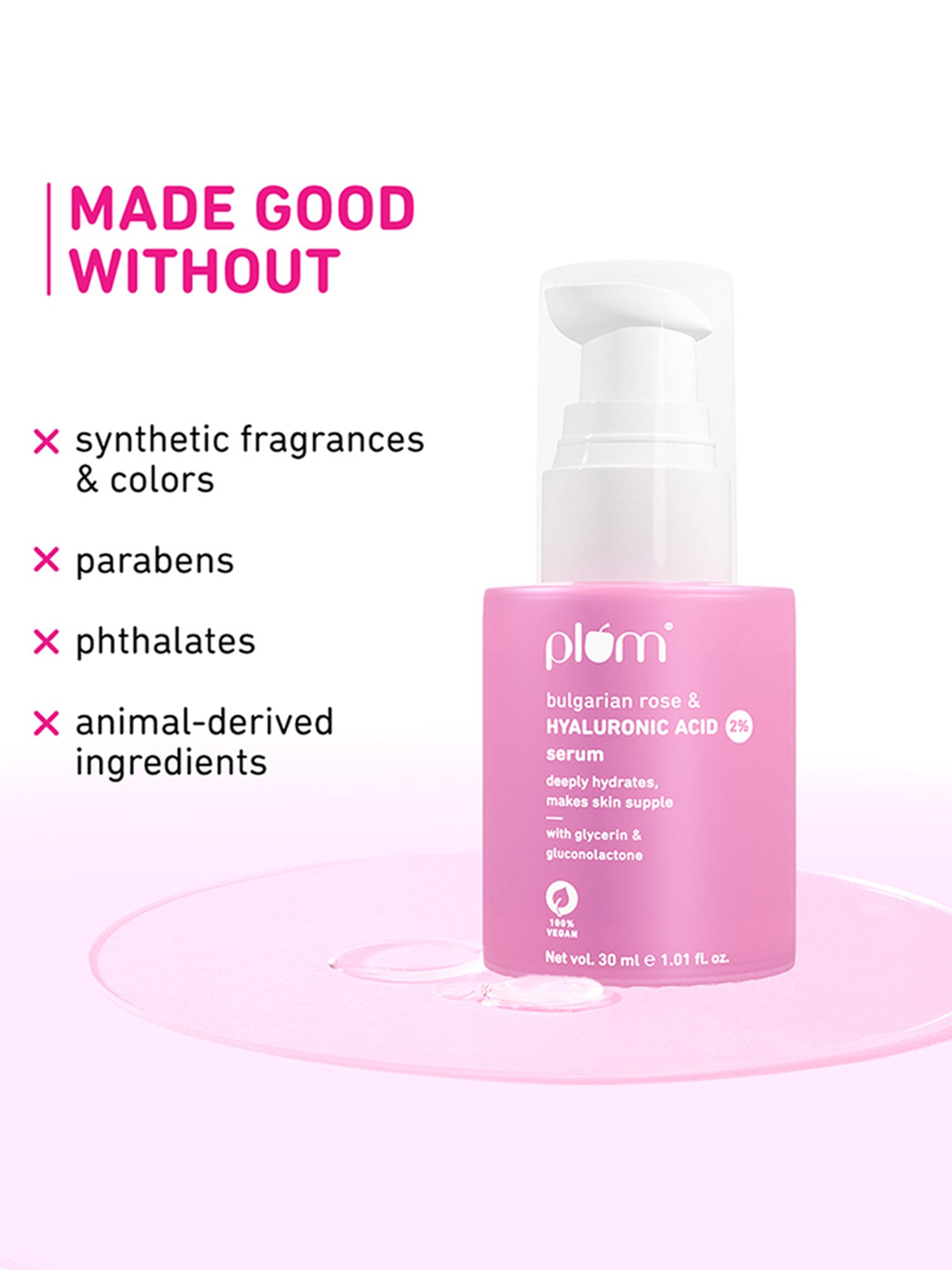 Khadi Essentials 20% Vitamin C Face Serum with Grapefruit for Toned & Bright Skin - 30 ml