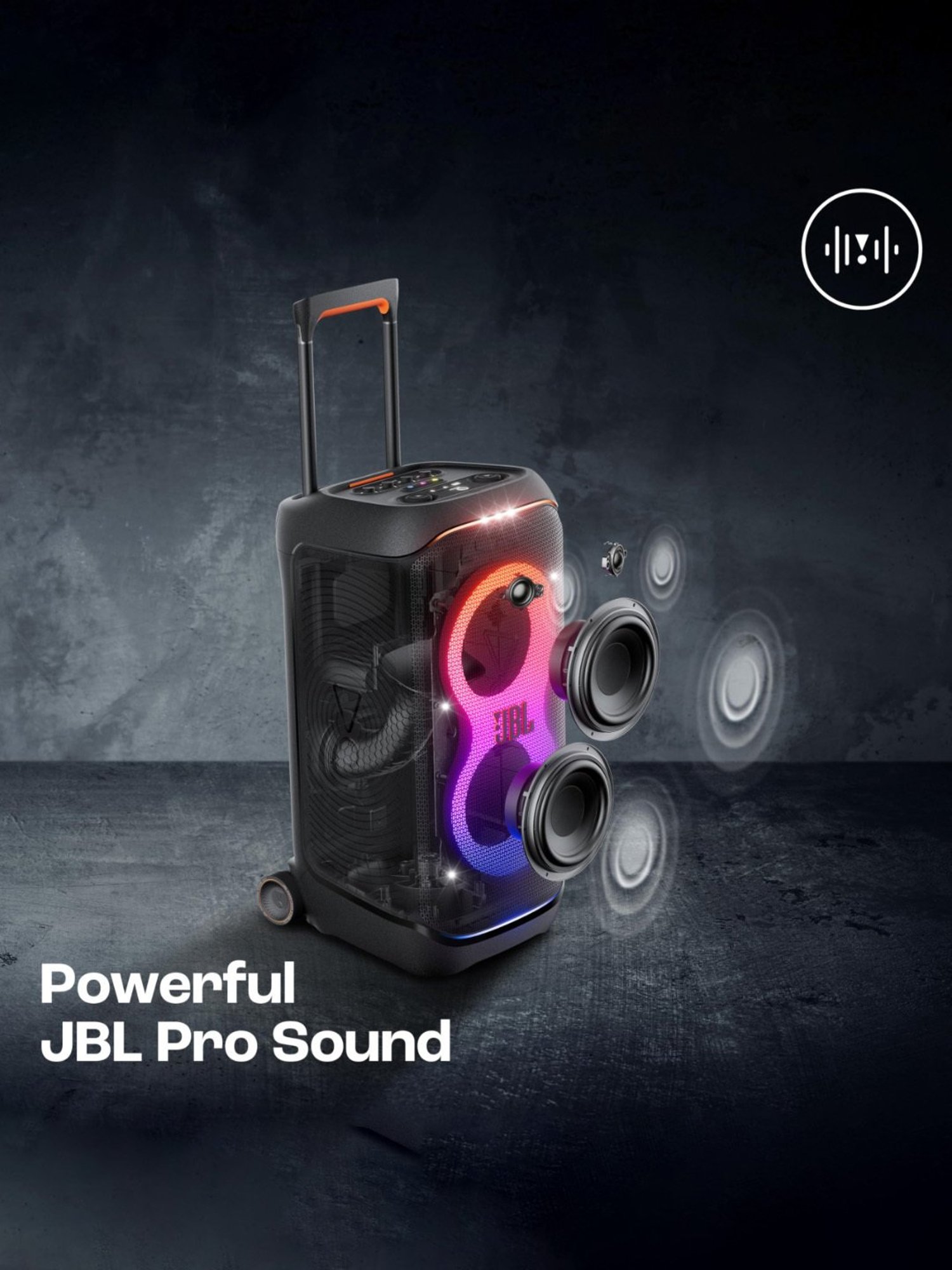 I Kall IK005 Bluetooth Tower Speaker (Brown)