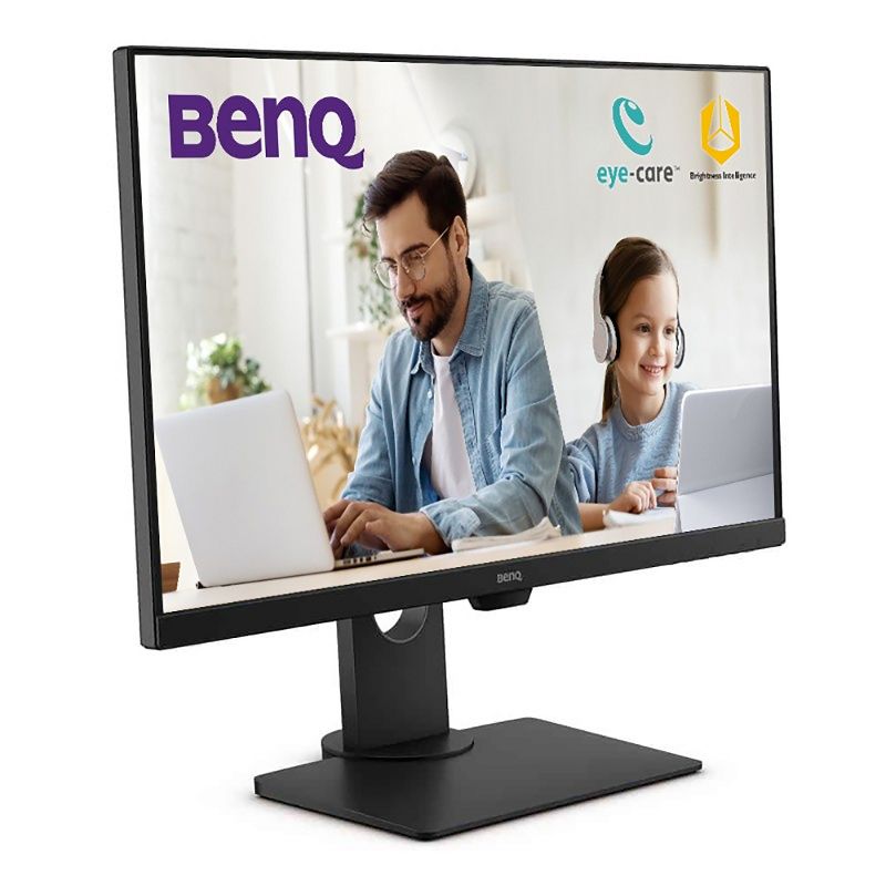 BenQ GW2780 27 Inch Full HD 1920 x 1080 60Hz IPS Stylish Monitor 1080p Eye-care Technology, Built-in Speakers, 5 ms Low Blue Light Flicker-Free Backlit LED - Black