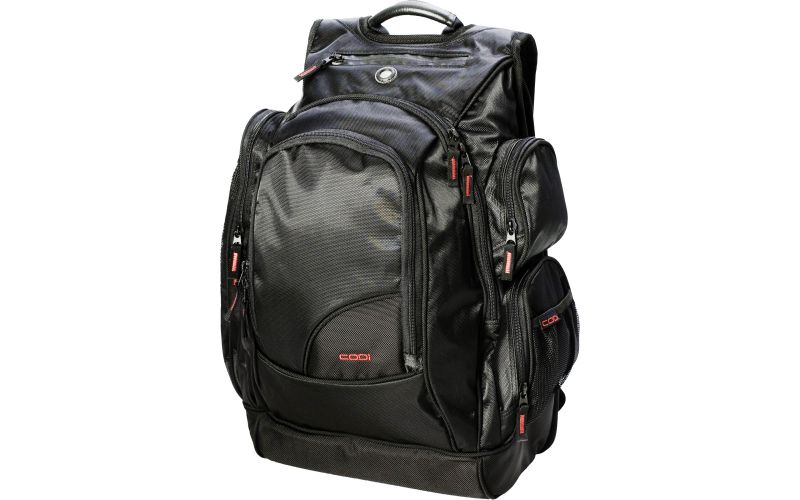 Codi Sport-Pak 17" Backpack - Ballistic Nylon, Nylon Interior - Checkpoint Friendly - Shoulder Strap, Handle - 19.5" Height x 15.5" Width x 11" Depth